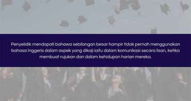 Penguasaan & Penggunaan Bahasa Inggeris Dalam Kalangan ...