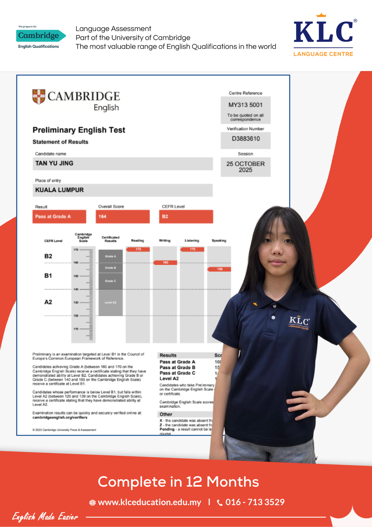 Top student result 3