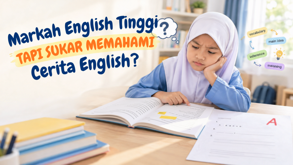 Markah Peperiksaan Bahasa Inggeris Tinggi, Tetapi Sukar Memahami Cerita?