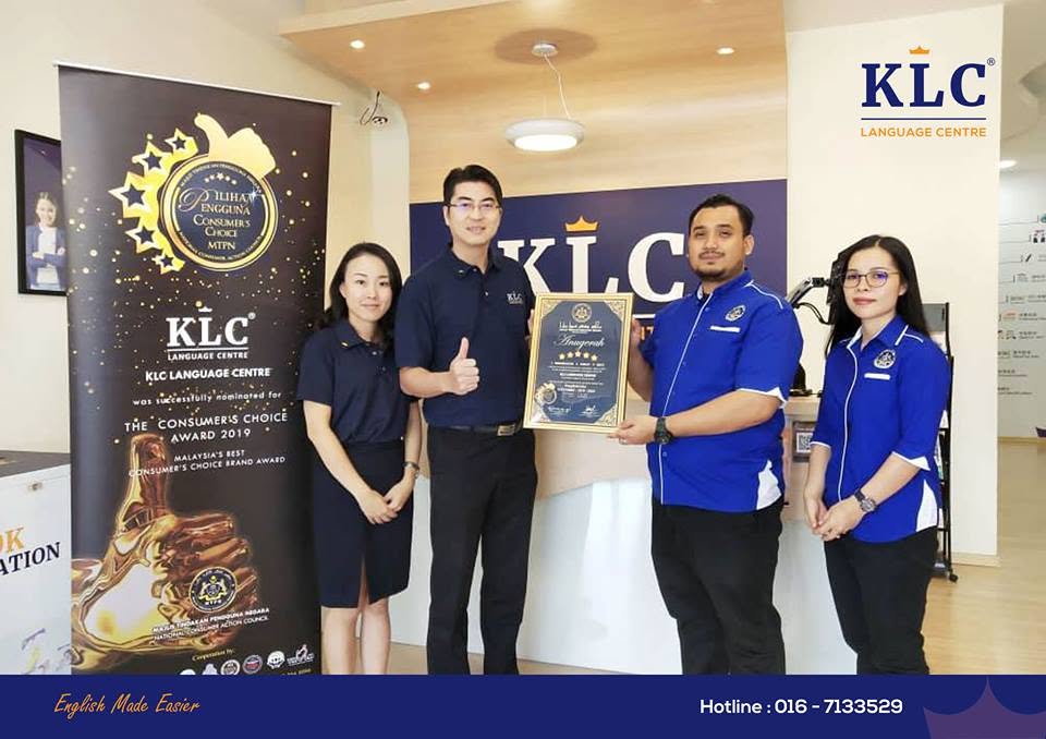 KLC Language Centre 团队获奖合照