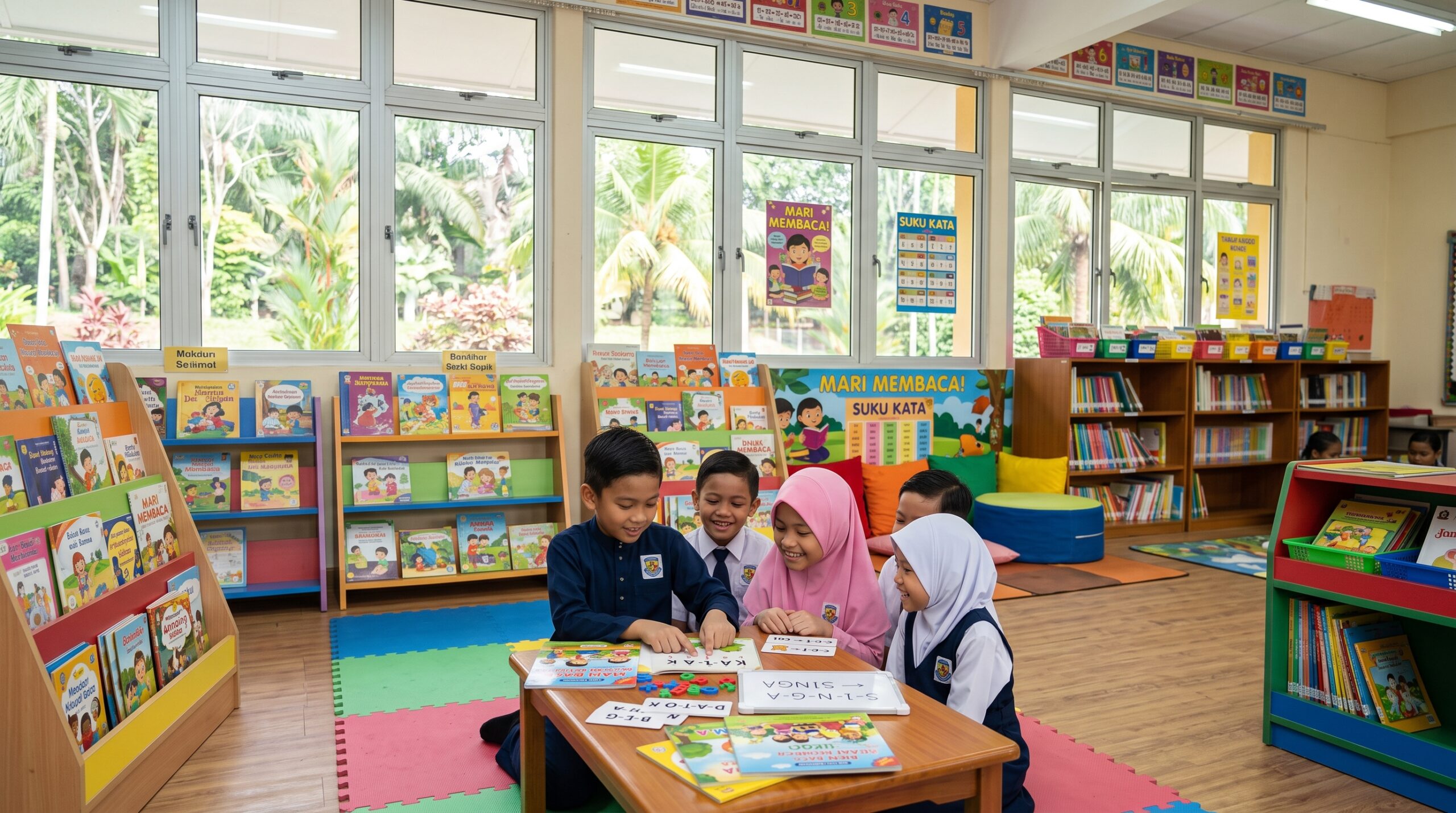 Kids Reading Blending Skill