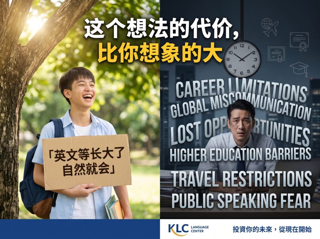 「英文等长大了自然就会」—— 这个想法的代价，比你想象的大