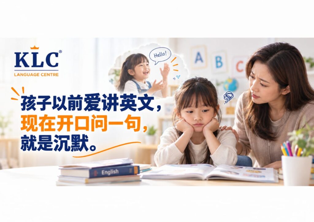 孩子在小时候很喜欢讲英文，但是为什么长大了反而不讲了