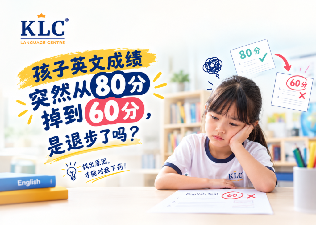 孩子英文成绩跌了20分，看起来只是失误，但是你知道这个20分背后的意义吗？