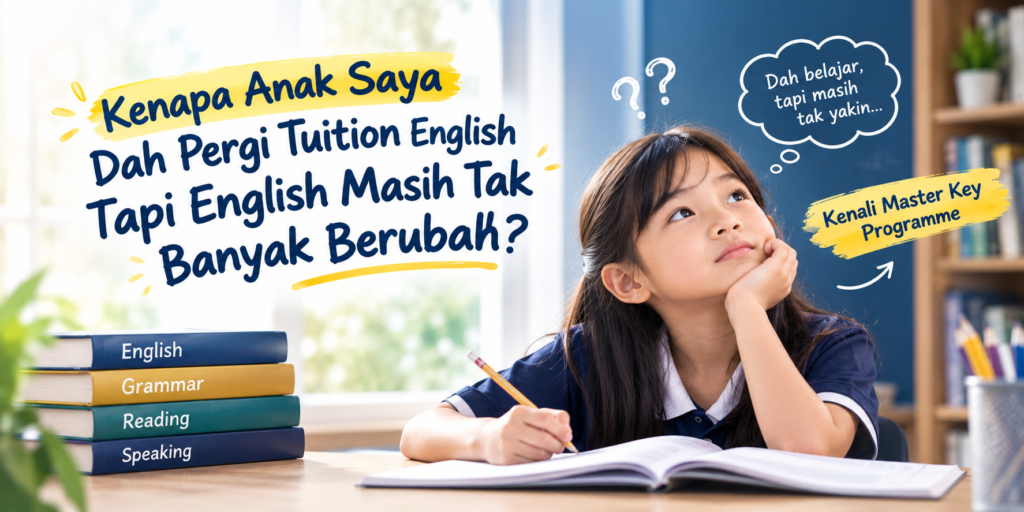 Kenapa Anak Saya Dah Pergi Tuition English, Tapi English Masih Tak Banyak Berubah?